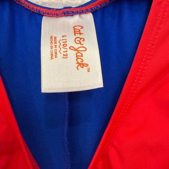 Cat & Jack Patriotic Girls Romper - Picture 3 of 3